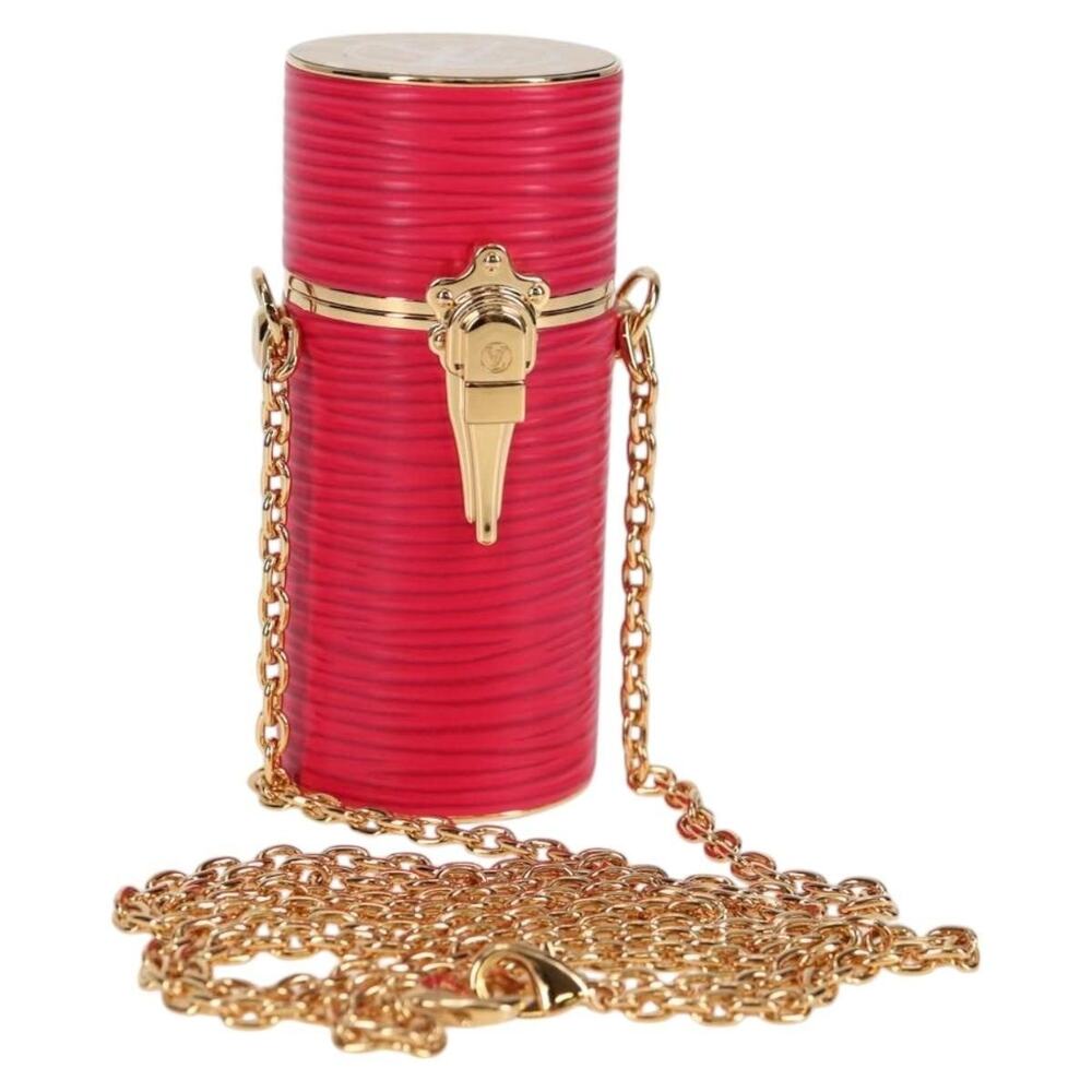 Louis Vuitton Epi Lipstick Case Cosmetic Pouch Pink